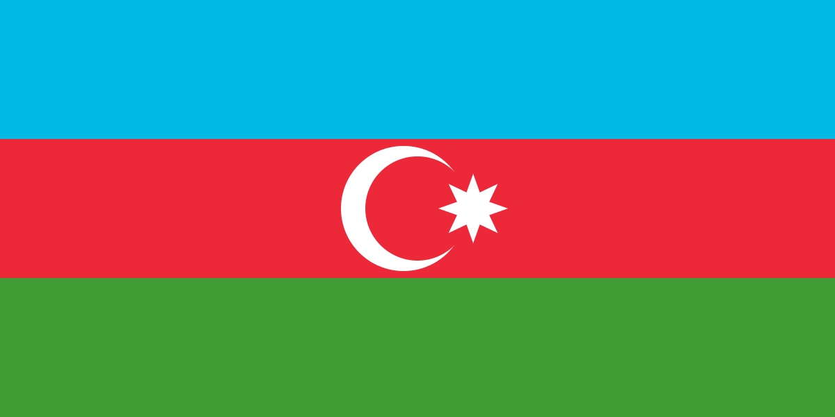 Azerbaijan Flag