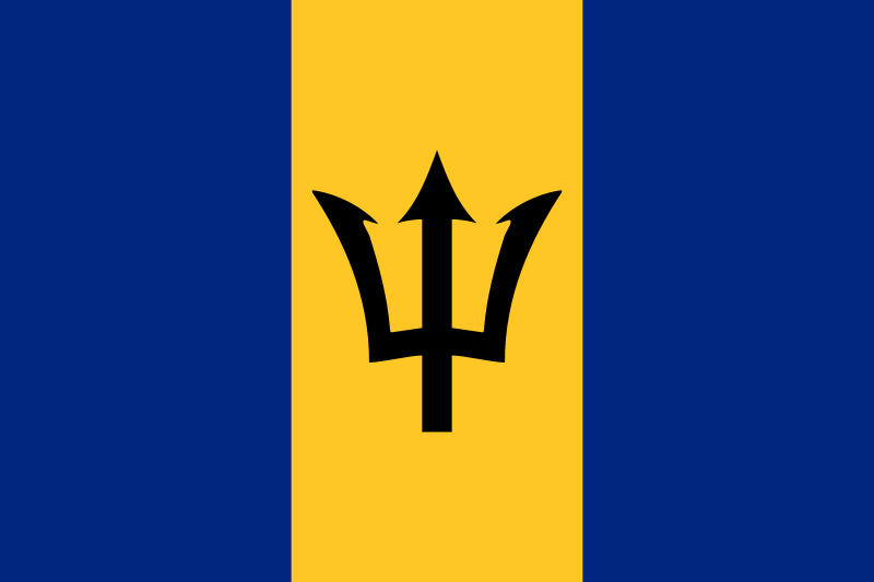 Barbados Flag